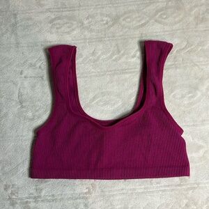 Urban outfitters seamless crop tank /‎ bra